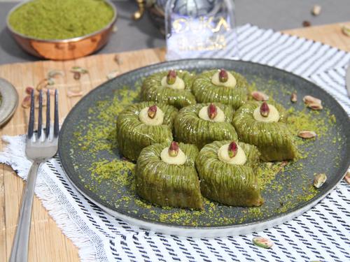 Rotolo di Maraş al pistacchio