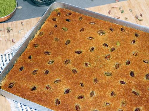 Kadayif al pistacchio